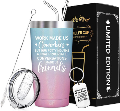 20oz Tumbler Cup - Leaving Good Bye Gift for Coworker